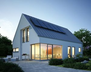 Haus abends - Elektro Boll Solar GmbH - Lauchringen
